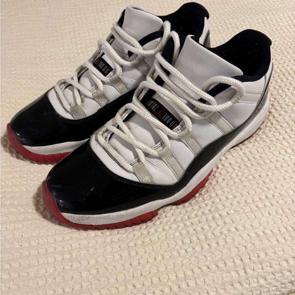 Jordan 11 Retro Low Concord Bred – White/Gym Red-Black-True Red